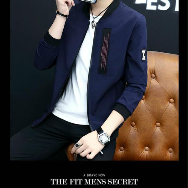 men's jackets nice men large size jacket solid color applique decoration locomotive stand collar baseball jack, Black;brown
men's jackets nice men large size jacket solid color applique decoration locomotive stand collar baseball jack, Black;brown