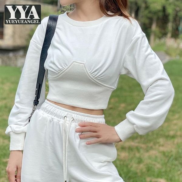women's hoodies & sweatshirts women casual sweatshirt slim fit long sleeve round neck design cropped autumn streetwear fashion female, Black
women's hoodies & sweatshirts women casual sweatshirt slim fit long sleeve round neck design cropped autumn streetwear fashion female, Black