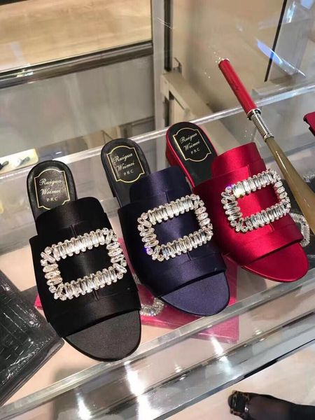slippers kmeioo elegant jewel slides woman shoes open toe med heels slip-on mules block women crystal dress, Black
slippers kmeioo elegant jewel slides woman shoes open toe med heels slip-on mules block women crystal dress, Black