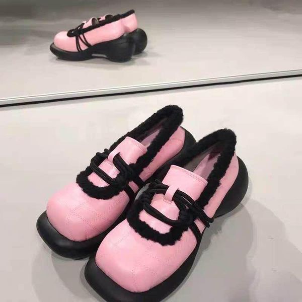 autumn and winter fashion casual british style single shoes women korean square head muffin thick bottom sh101 dress, Black
autumn and winter fashion casual british style single shoes women korean square head muffin thick bottom sh101 dress, Black