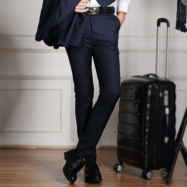 men's pants informal men's suit pants, fashionable boutique cotton, solid color, high-end, bridegroom's wedding , formal pant, Black
men's pants informal men's suit pants, fashionable boutique cotton, solid color, high-end, bridegroom's wedding , formal pant, Black