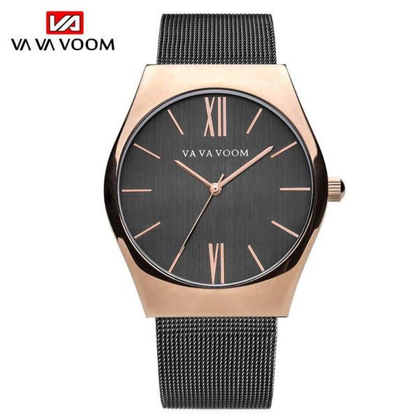 wristwatches vava voom fashion men's watches ultra-thin quartz watch business stainless steel mesh strap waterproof for men relogio, Slivery;brown
wristwatches vava voom fashion men's watches ultra-thin quartz watch business stainless steel mesh strap waterproof for men relogio, Slivery;brown