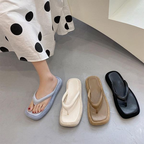 slippers women summer platform slides thick bottom female flip flops casual clip toe ladies sandal fashion beach shoes 2021, Black
slippers women summer platform slides thick bottom female flip flops casual clip toe ladies sandal fashion beach shoes 2021, Black