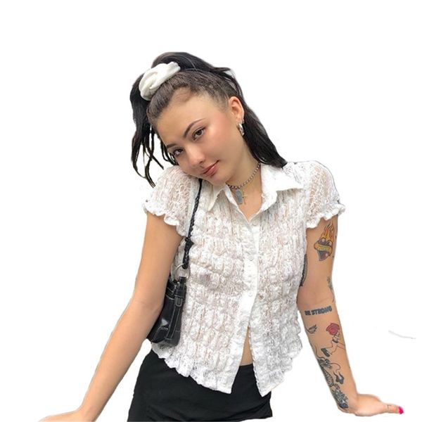 white t-shirt for women summer ins sweet lace short sleeve polo shirt puff feminina lr1091 210531
white t-shirt for women summer ins sweet lace short sleeve polo shirt puff feminina lr1091 210531
