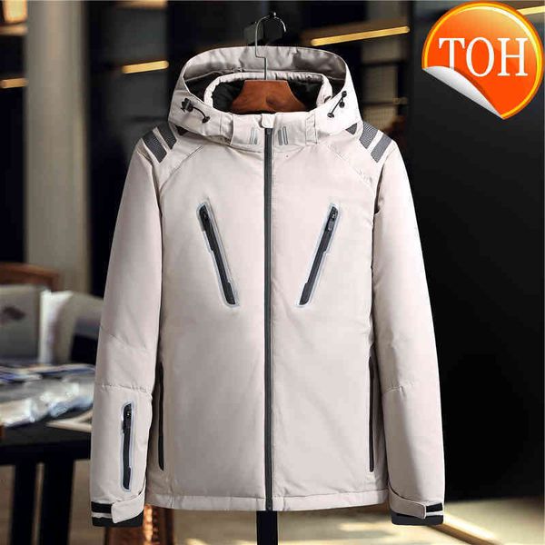 2019 winter jacket for men hooded windproof warm thick 90% white duck down reflective jacket coat man, Black
2019 winter jacket for men hooded windproof warm thick 90% white duck down reflective jacket coat man, Black