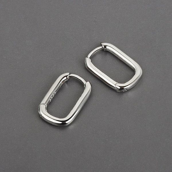 hoop & huggie 925 sterling silver earrings for women trendy simple geometric oval party accessories jewelry gift, Golden;silver
hoop & huggie 925 sterling silver earrings for women trendy simple geometric oval party accessories jewelry gift, Golden;silver