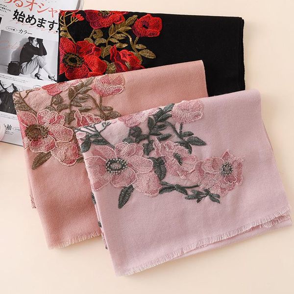 scarves women wool scarf shawl winter warm lady embroidery foulard echarpe spring autumn long, Blue;gray
scarves women wool scarf shawl winter warm lady embroidery foulard echarpe spring autumn long, Blue;gray