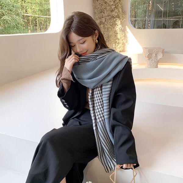 scarves women cashmere scarf shawls pashmina long shawl wraps bufandas ponchos cape lady winter thicken warm female 2021, Blue;gray
scarves women cashmere scarf shawls pashmina long shawl wraps bufandas ponchos cape lady winter thicken warm female 2021, Blue;gray