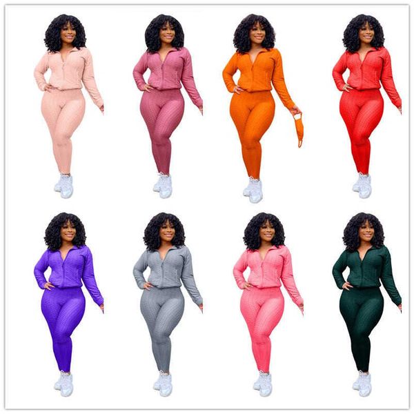 women tracksuits two piece set designer new autumn winter suits collar zipper sweater yoga pants outfit with mask sportwear t2b9, Gray
women tracksuits two piece set designer new autumn winter suits collar zipper sweater yoga pants outfit with mask sportwear t2b9, Gray