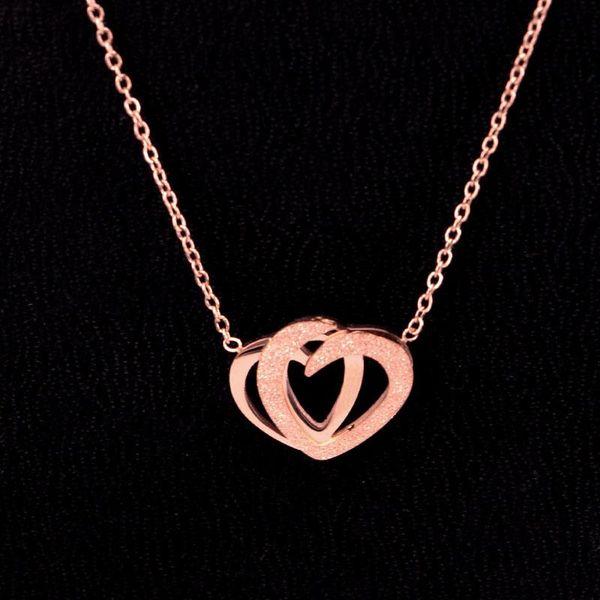 pendant necklaces love stainless steel hollow double heart pendants necklace romantic clavicle women wedding jewelry xmas gift, Silver
pendant necklaces love stainless steel hollow double heart pendants necklace romantic clavicle women wedding jewelry xmas gift, Silver