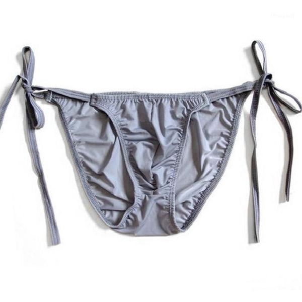 underpants lace up low rise thong men's streamers underwear elastic briefs breathable male bandage g-string panties a50, Black;white
underpants lace up low rise thong men's streamers underwear elastic briefs breathable male bandage g-string panties a50, Black;white