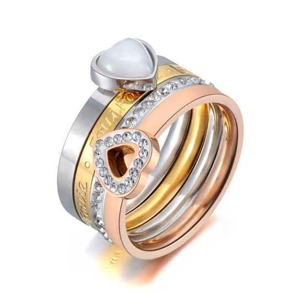 cluster rings trendy titanium stainless steel fine ring jewelry white heart opals & rhinestone bridal wedding for women r19121, Golden;silver
cluster rings trendy titanium stainless steel fine ring jewelry white heart opals & rhinestone bridal wedding for women r19121, Golden;silver