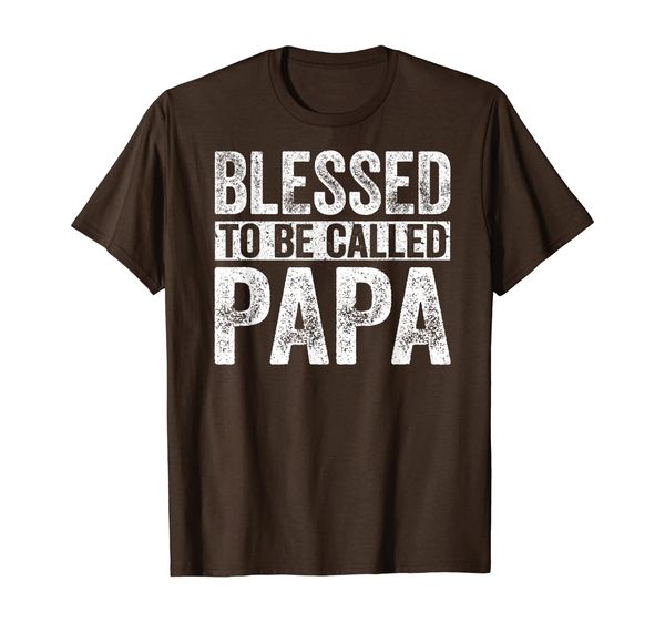 mens blessed to be called papa t-shirt father's day shirt t-shirt, White;black
mens blessed to be called papa t-shirt father's day shirt t-shirt, White;black