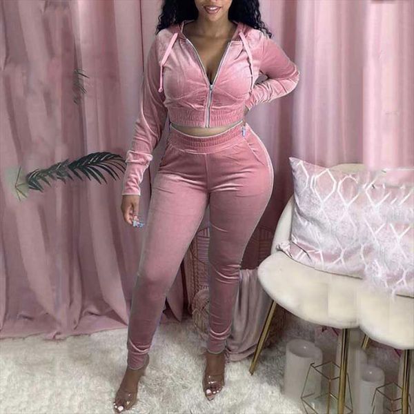 autumn club outfits winter womenpant velour tracksuit velvet 2 piece set ladies two, White
autumn club outfits winter womenpant velour tracksuit velvet 2 piece set ladies two, White
