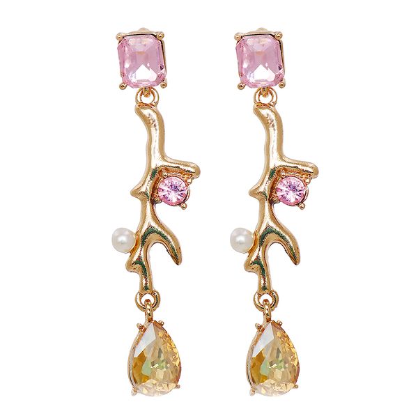 dangle & chandelier trend strange design geometry earrings for women exquisite rhinestone refreshing temperament girl accessories first choi, Silver
dangle & chandelier trend strange design geometry earrings for women exquisite rhinestone refreshing temperament girl accessories first choi, Silver
