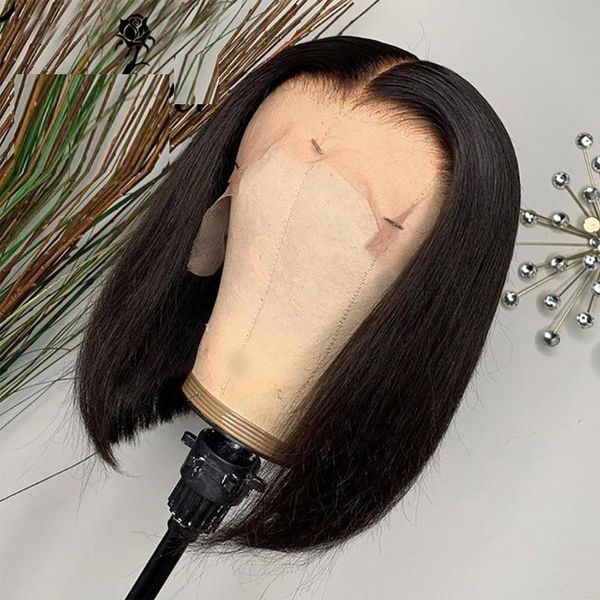 synthetic wigs silky straight short bob natural black 13*4 lace front wig for women with baby hair bundles closure
synthetic wigs silky straight short bob natural black 13*4 lace front wig for women with baby hair bundles closure
