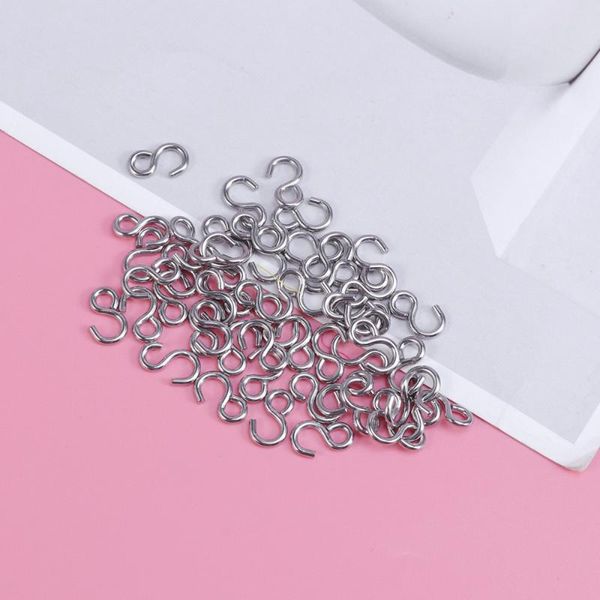 hooks & rails 100 pcs shaped stainless steel silver mini connectors metal hangers diy supplies accessories crafts
hooks & rails 100 pcs shaped stainless steel silver mini connectors metal hangers diy supplies accessories crafts