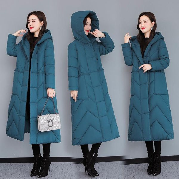 women's down & parkas women 2021 winter fashion long loose cotton outwear female jackets ladies plus szie warm hooded t669, Black
women's down & parkas women 2021 winter fashion long loose cotton outwear female jackets ladies plus szie warm hooded t669, Black