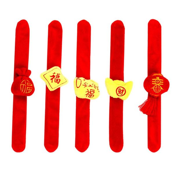 party favor 5pcs lovely spring festival clap bracelet kids circle wrist decoration
party favor 5pcs lovely spring festival clap bracelet kids circle wrist decoration