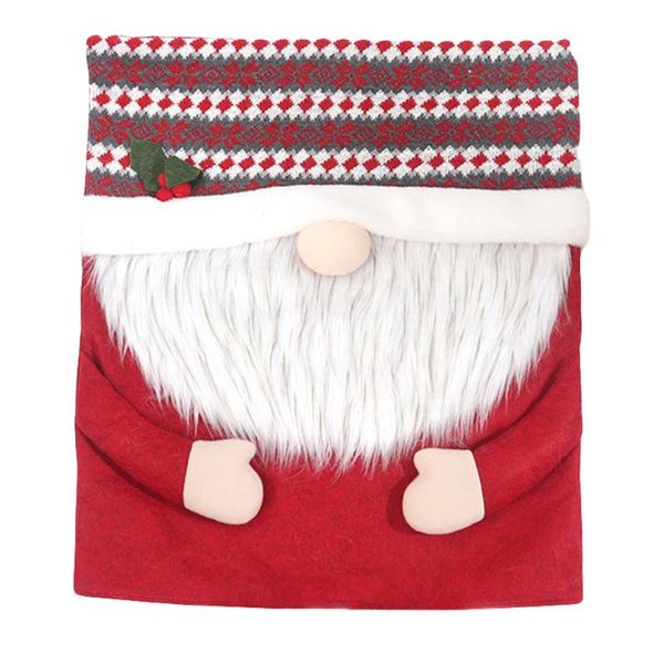chair covers 1pc christmas back cloth cartoon slipcovers