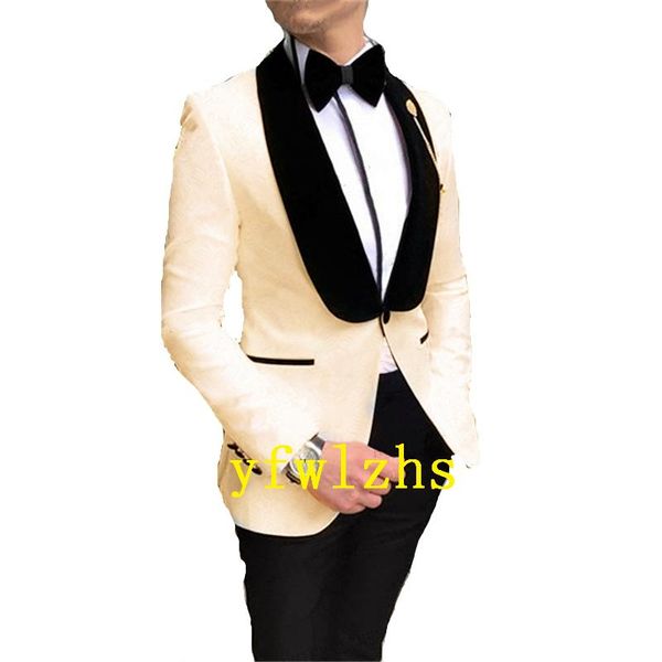 handsome embossing groomsmen shawl lapel groom tuxedos men suits wedding/prom blazer ( jacket+pants+tie) b415 men's & blazers, White;black
handsome embossing groomsmen shawl lapel groom tuxedos men suits wedding/prom blazer ( jacket+pants+tie) b415 men's & blazers, White;black