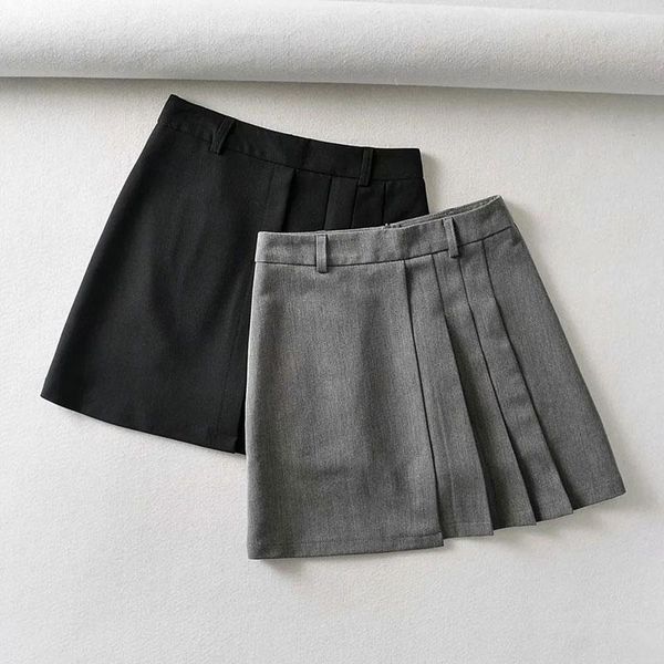 skirts 2021 summer style women's casual korean suit skirt mini a-line office high waist pleated all-match irregular, Black
skirts 2021 summer style women's casual korean suit skirt mini a-line office high waist pleated all-match irregular, Black