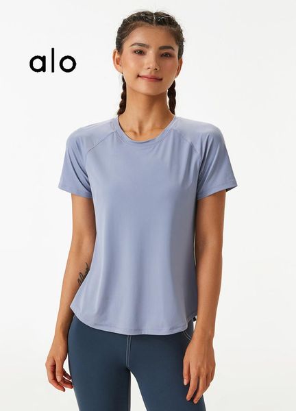 yoga outfit alo summer women's sports t-shirt loose mesh fitness gym running sportswear breathable clothing short sleeve c115
yoga outfit alo summer women's sports t-shirt loose mesh fitness gym running sportswear breathable clothing short sleeve c115