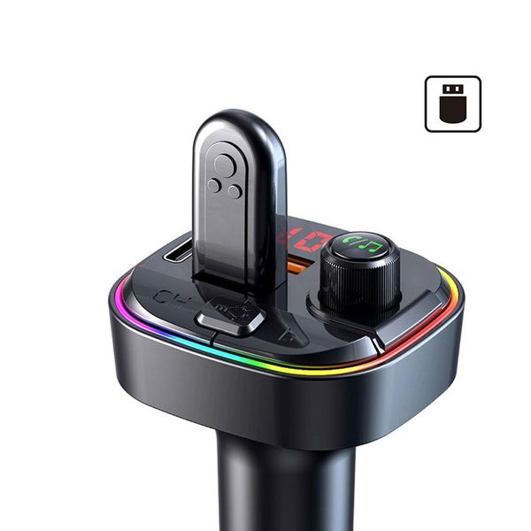 2021 bluetooth 5.0 fm transmitter qc3.0+pd fast usb charger adapter wireless car mp3 player handscar kit with bass audio backlit
2021 bluetooth 5.0 fm transmitter qc3.0+pd fast usb charger adapter wireless car mp3 player handscar kit with bass audio backlit