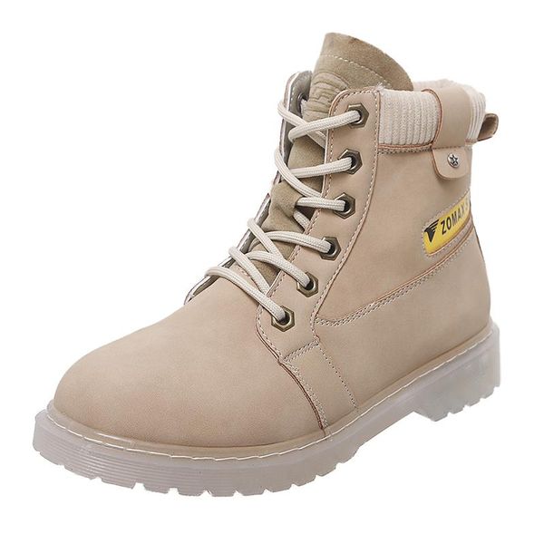 ankle boots women platform plus size winter shoes woman pu leather thick sole casual botas mujer, Black
ankle boots women platform plus size winter shoes woman pu leather thick sole casual botas mujer, Black