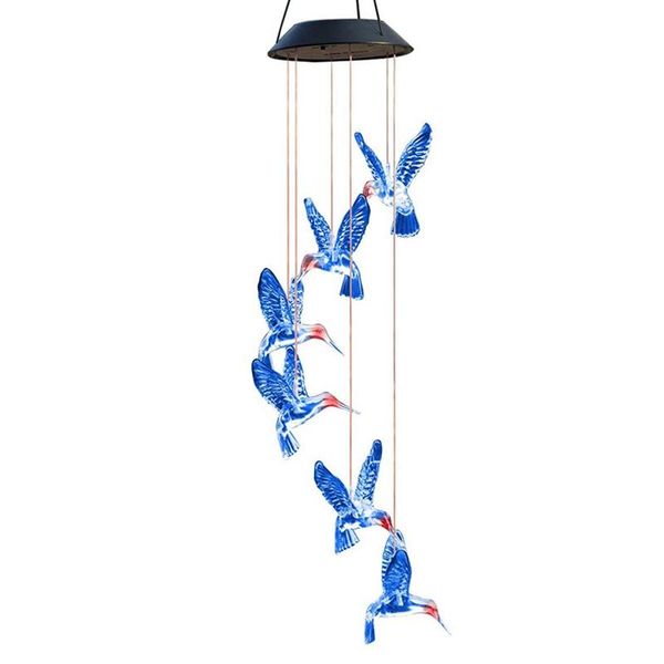decorative objects & figurines blue bird wind chimes, outdoor color-changing solar garden and courtyard waterproof decoration
decorative objects & figurines blue bird wind chimes, outdoor color-changing solar garden and courtyard waterproof decoration