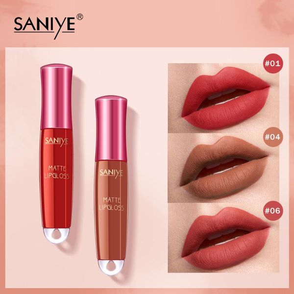 lip gloss saniye 6 colors liquid lipstick matte lipgloss long lasting waterproof nonstick cup cosmetic beauty keep 24 hours lips makeup
lip gloss saniye 6 colors liquid lipstick matte lipgloss long lasting waterproof nonstick cup cosmetic beauty keep 24 hours lips makeup