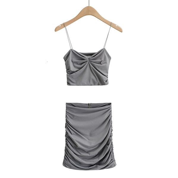 solid suspend women's summer clothes two ensembles plied elastic double layer slings waist high skirt woman suit, Black
solid suspend women's summer clothes two ensembles plied elastic double layer slings waist high skirt woman suit, Black
