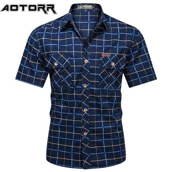 fashion mens plaid shirt short sleeve bomber military s 100% pure cotton business casual lapel men 210626, White;black
fashion mens plaid shirt short sleeve bomber military s 100% pure cotton business casual lapel men 210626, White;black