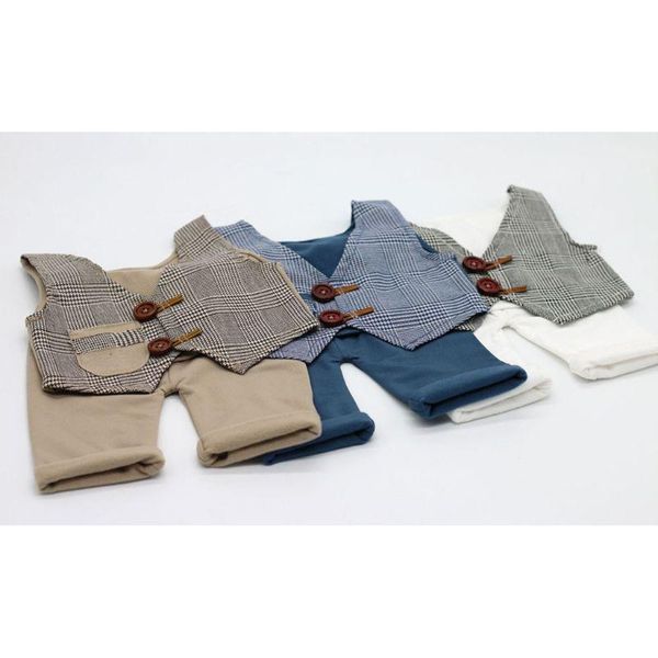 clothing sets pants and vest set accessories for born pography props costume infant baby boy little gentleman outfit, White
clothing sets pants and vest set accessories for born pography props costume infant baby boy little gentleman outfit, White