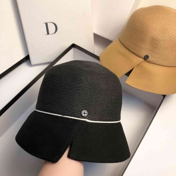 spring and summer new cotton and hemp braided grass splicing fisherman's hat fashionable versatile cover face casual bucket hat sun hat, Blue;gray
spring and summer new cotton and hemp braided grass splicing fisherman's hat fashionable versatile cover face casual bucket hat sun hat, Blue;gray
