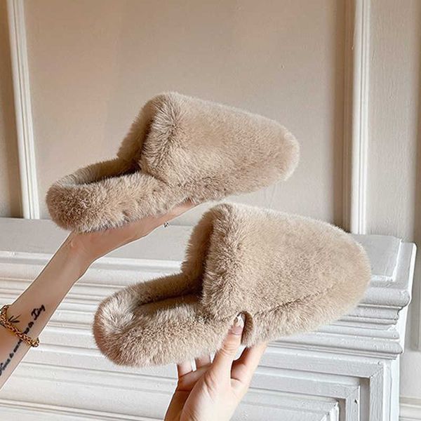 slippers 2022 winter women slippers luxury fluffy slippers closed toe plus solid color warm house slides indoor floor shoes g230206, Black
slippers 2022 winter women slippers luxury fluffy slippers closed toe plus solid color warm house slides indoor floor shoes g230206, Black