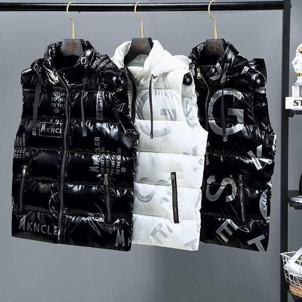 men's vests plussize 4xl-m hooded vest men winter thick mens jacket sleeveless male cotton-padded jackets coats warm waistcoats hoodie, Black;white
men's vests plussize 4xl-m hooded vest men winter thick mens jacket sleeveless male cotton-padded jackets coats warm waistcoats hoodie, Black;white