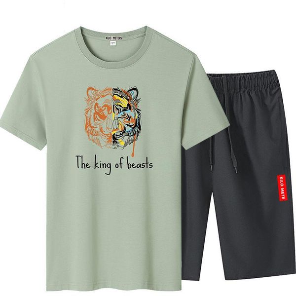 men's tracksuits short sleeve suit cotton t-shirt printed summer couple shorts two-piece men outfit set sweat suits 6xl, Gray
men's tracksuits short sleeve suit cotton t-shirt printed summer couple shorts two-piece men outfit set sweat suits 6xl, Gray