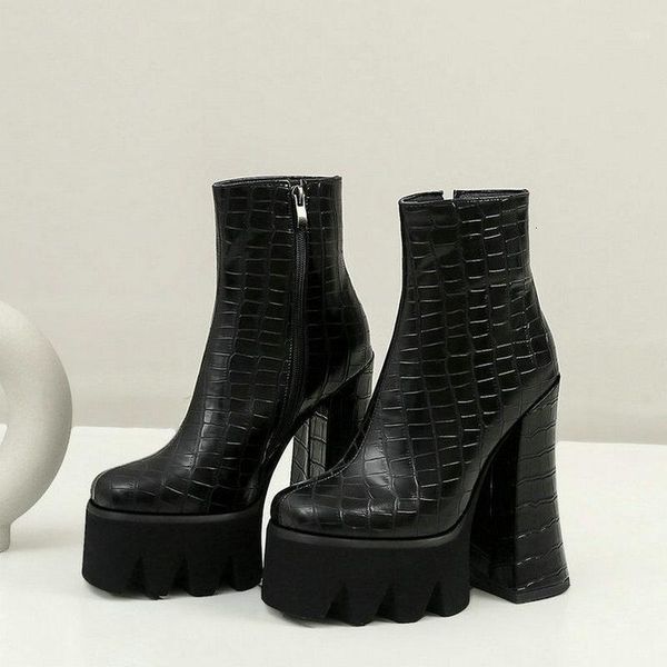 boots pu leather women ankle super square high heel 15cm short fashion zipper ladies autumn winter shoes black1 0bxd, Black
boots pu leather women ankle super square high heel 15cm short fashion zipper ladies autumn winter shoes black1 0bxd, Black