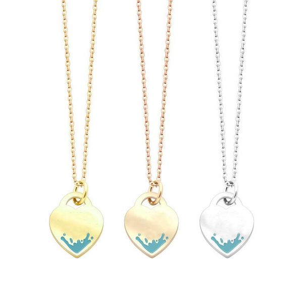fashion 2023 stainless steel t letter peach heart green rose gold silver necklace foreign trade ladies love necklace pendant for woman
fashion 2023 stainless steel t letter peach heart green rose gold silver necklace foreign trade ladies love necklace pendant for woman