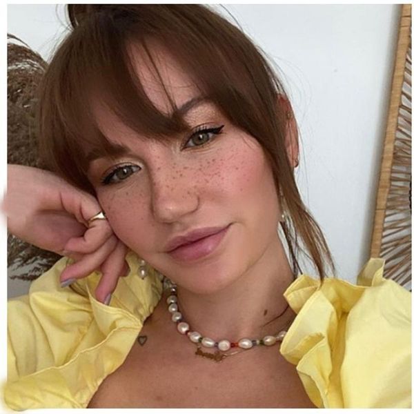 chains lrregular freshwater pearl necklace clavicle chain european and american ins personality color crystal beads short, Silver
chains lrregular freshwater pearl necklace clavicle chain european and american ins personality color crystal beads short, Silver