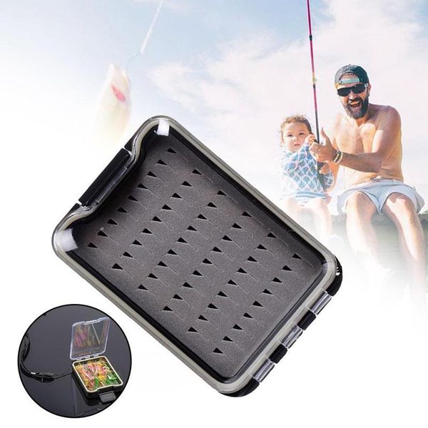fishing accessories creative bait box waterproof tackle micro-slit easy grip foam insert with plastic transparent cover nymphs lure
fishing accessories creative bait box waterproof tackle micro-slit easy grip foam insert with plastic transparent cover nymphs lure