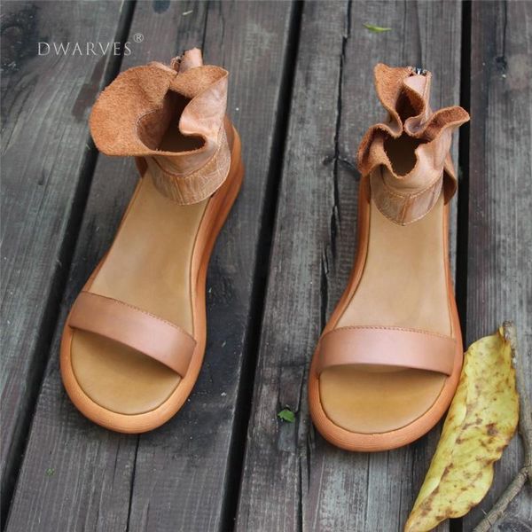 women greek brown leather high platforms khaki sandals, Black
women greek brown leather high platforms khaki sandals, Black