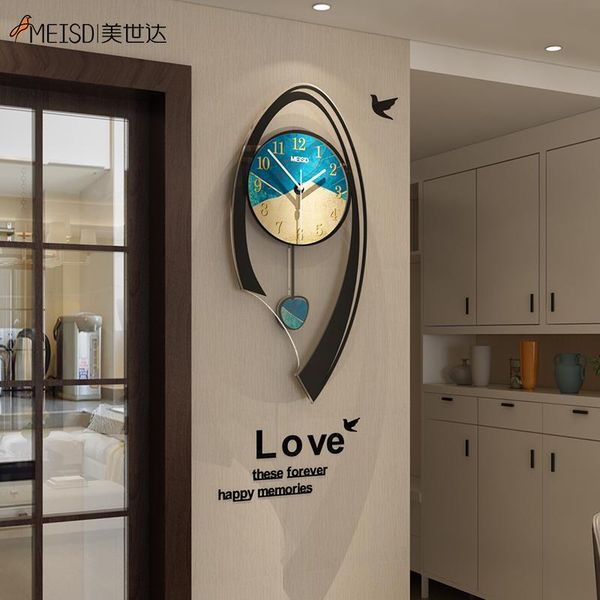 wall clocks meisd modern clock pendulum home decor quartz watch silent living room creative horloge with sticker art draw
wall clocks meisd modern clock pendulum home decor quartz watch silent living room creative horloge with sticker art draw