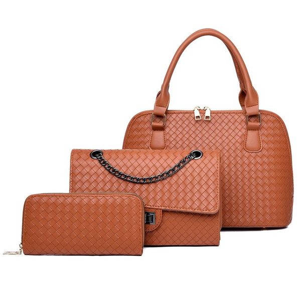 women's bag 2021 shell type three piece cover mother bags woven indentation portable one shoulder messenger evening
women's bag 2021 shell type three piece cover mother bags woven indentation portable one shoulder messenger evening
