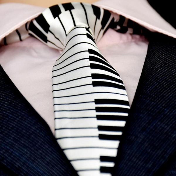 bow ties men's black and white piano keys necktie slim narrow wedding party tie gift easy to match suitable for formal wear, Black;gray
bow ties men's black and white piano keys necktie slim narrow wedding party tie gift easy to match suitable for formal wear, Black;gray