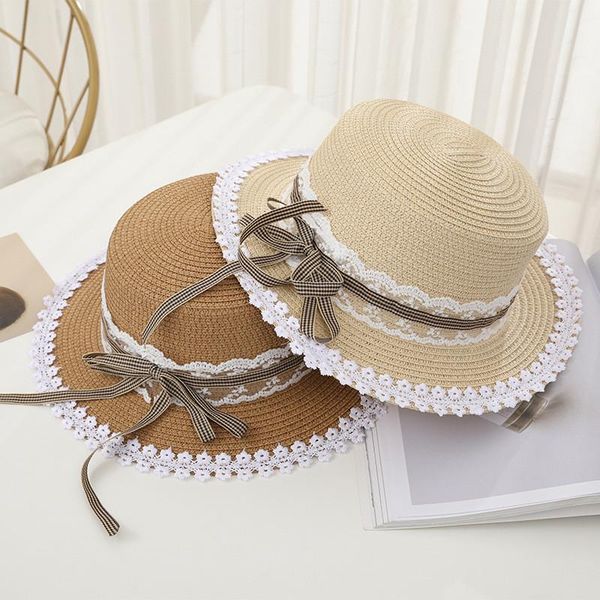 wide brim hats 2021 summe straw hat with lace bow adornment foldable large for ladies beach sunscreen women all-match fashion sun, Blue;gray
wide brim hats 2021 summe straw hat with lace bow adornment foldable large for ladies beach sunscreen women all-match fashion sun, Blue;gray