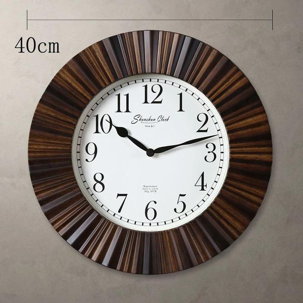 wall clocks retro silent clock european style large antique modern designs living room wandklokken home decorations oo50wc