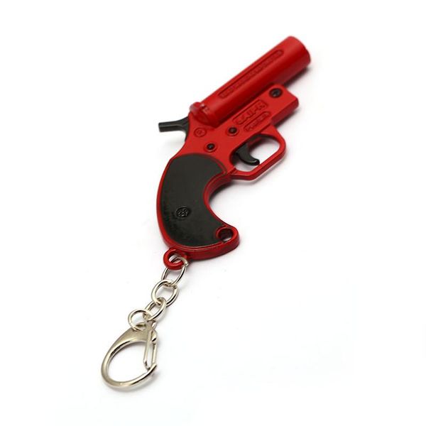keychains game pubg playerunknown's battlegrounds 8.0cm flare gun keychain metal revolver key ring chain holder souvenir porte clef men, Silver
keychains game pubg playerunknown's battlegrounds 8.0cm flare gun keychain metal revolver key ring chain holder souvenir porte clef men, Silver