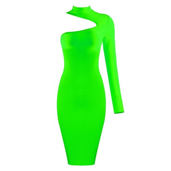 casual dresses women fashion single long sleeve one shoulder black green bandage dress elegant mini party vestido, Black;gray
casual dresses women fashion single long sleeve one shoulder black green bandage dress elegant mini party vestido, Black;gray
